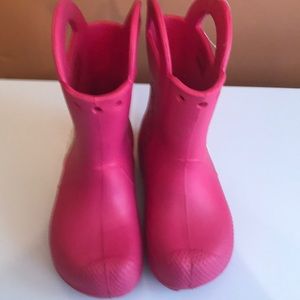 Little girls rain/garden boots
